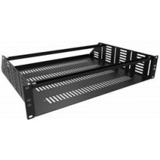 RACSV190715BK1, Metal, Steel Shelf, Fixed 15.000" L x 17.480" W x 6.968" H (381.00mm x 444.00mm x 177.00mm) Black