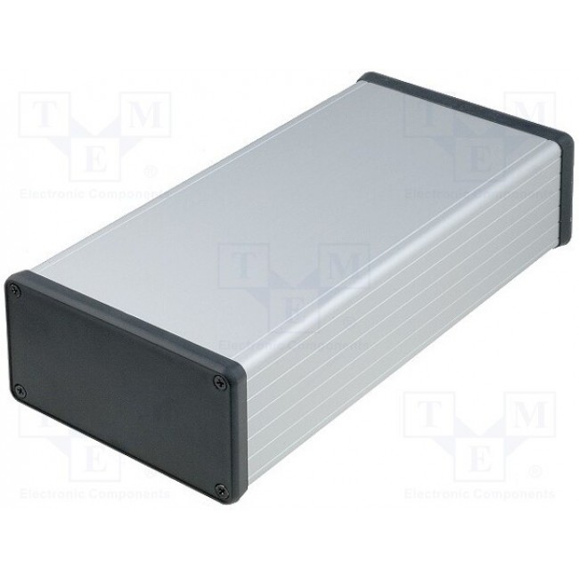 1455N2202, Box Aluminum Natural End Panel(s) 8.661" L x 4.055" W (219.99mm x 103.00mm) X 2.087" (53.00mm)