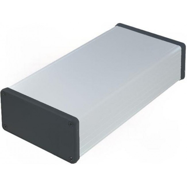 1455N2202, Box Aluminum Natural End Panel(s) 8.661" L x 4.055" W (219.99mm x 103.00mm) X 2.087" (53.00mm)