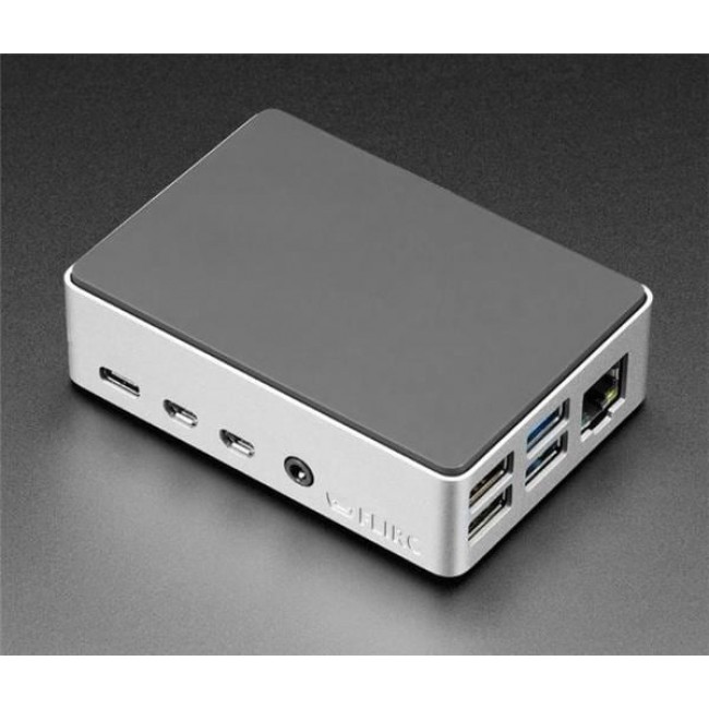 4553, Enclosures for Single Board Computing Flirc Aluminum Case for Raspberry Pi 4