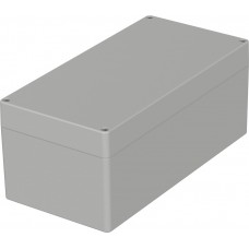 03242000, Euromas Series Grey ABS Enclosure, IP66, Flanged, Grey Lid, 240 x 120 x 100mm