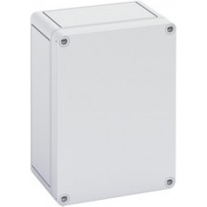 12041621, TK PC Series Grey Polycarbonate Enclosure, IP66, 180 x 130 x 90mm