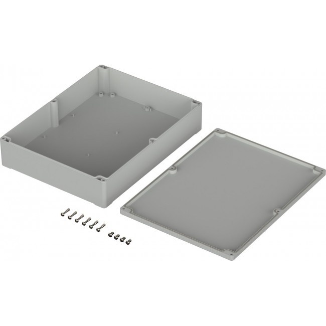 02252000, Euromas Series Polycarbonate General Purpose Enclosure, IP66, 300 x 230 x 65mm