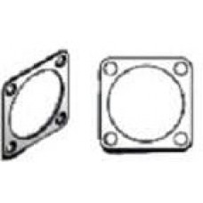 5204-0015-40, EMI Gaskets, Sheets, Absorbers & Shielding FVMQ FLNG MNT GASKET Ag/Al FILL Sz 16,16