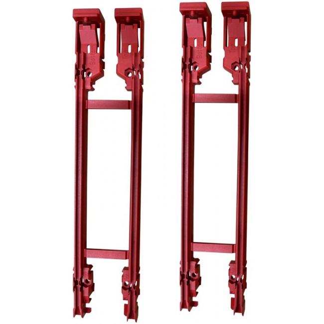 64560-074, Guide Rail, Red, 160mm, Plug-in Units & Modules, RatiopacPRO, EuropacPRO, CompacPRO and PropacPRO