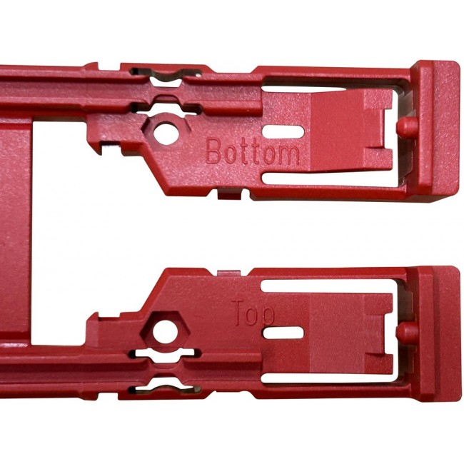 64560-074, Guide Rail, Red, 160mm, Plug-in Units & Modules, RatiopacPRO, EuropacPRO, CompacPRO and PropacPRO