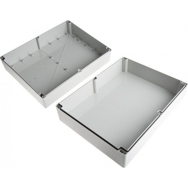 AB 233011 ENCLOSURE, Grey ABS Enclosure, IP66, IP67, 300 x 230 x 110mm