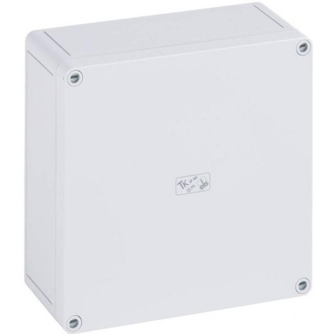 11040701, TK PS Series Grey Polystyrene Enclosure, IP66, Grey Lid, 182 x 180 x 90mm