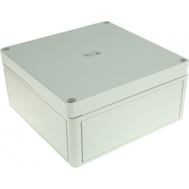 11040701, TK PS Series Grey Polystyrene Enclosure, IP66, Grey Lid, 182 x 180 x 90mm