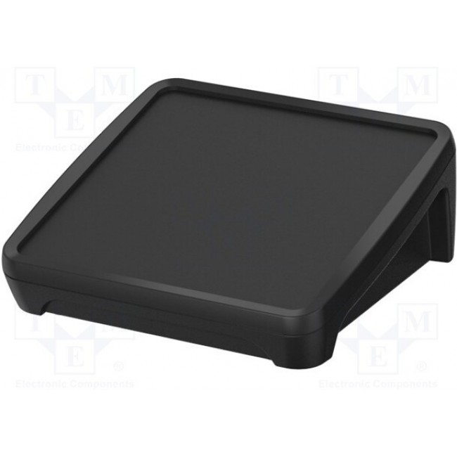 BOP 1616P-9005, Enclosure: desktop; BoPad; X: 164mm; Y: 160mm; Z: 68.4mm; ABS; black