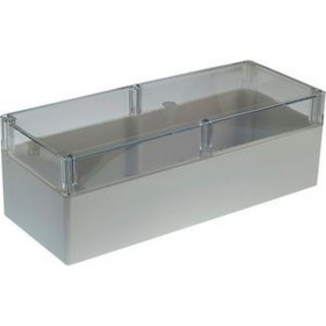 RND 455-00142, Plastic Enclosure 140x353x121.5mm Light Grey Polycarbonate IP65