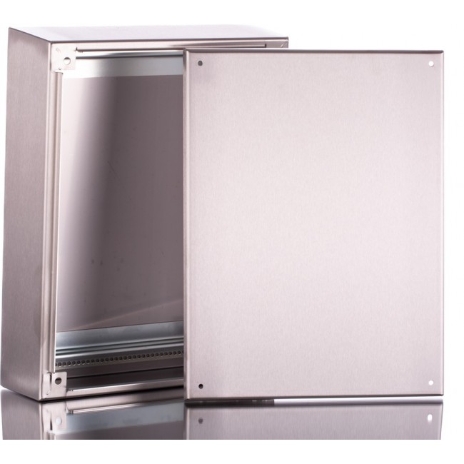 1676600, HD Series Stainless Steel Terminal Box, IP66, 400 mm x 300 mm x 120mm