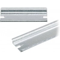 EKV 50 DIN-35 rail, EKV Series Galvanised Steel DIN Rail for Use with Enclosures, 515 x 35 x 7mm