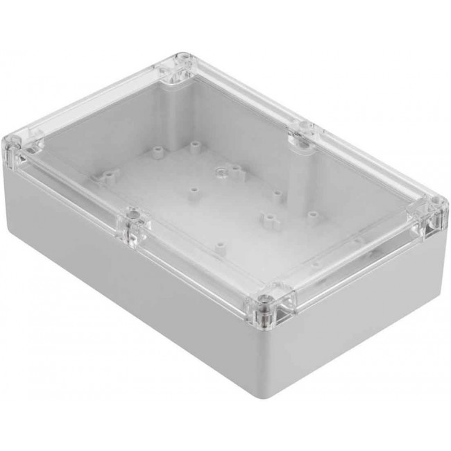 Polycarbonate Enclosure, IP67, 139.8 x 209.7 x 60.1mm