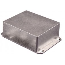 1590XFL, 1590 Series Die Cast Aluminium Enclosure, IP54, Flanged, 146 x 146 x 57mm