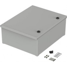 Wall enclosure, (H x W x D) 500 x 400 x 200 mm, IP65, polyester, light gray, 42154200