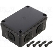 S-BOX 206C, Enclosure: junction box; X: 80mm; Y: 120mm; Z: 50mm; ABS,polystyrene