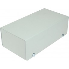 CUABOX005, Grey Aluminium Enclosure, Grey Lid, 105 x 55 x 35mm