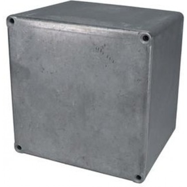 CU-475, Enclosures, Boxes, & Cases Econobox Aluminum Box (4.8 X 4.8 X 3.8 In)