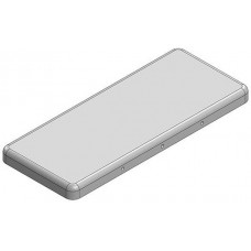 MS448-10C, 45.2 x 18.6 x 2.8mm Two-piece Drawn-Seamless RF Shield/EMI Shield COVER (CRS)