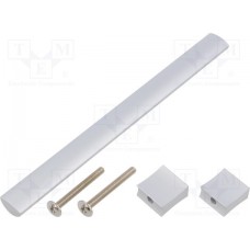 UA-B0-311160, Handle; aluminium; natural; H: 30.5mm; L: 180mm; W: 15.5mm