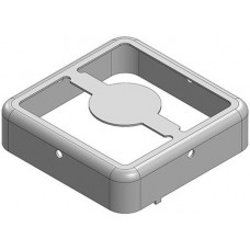 MS257-10F, EMI Gaskets, Sheets, Absorbers & Shielding 25.7 x 25.7 x 6.5mm Two-piece Drawn-Seamless RF Shield/EMI Shield FRAME (CRS)