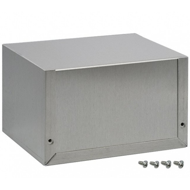 1411LU, Enclosures, Boxes, & Cases Utility Enclosure - 5.0 x 4.0 x 3.0" - Unfinished Aluminum