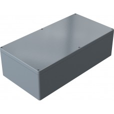 01316018, Aluminium Standard Series Grey Die Cast Aluminium Enclosure, IP66, IK09, Grey Lid, 310 x 600 x 181mm