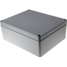 ALN 232811 COMPLETE, Euronord Series Grey Aluminium Enclosure, IP66, IP67, IP68, Grey Lid, 280 x 230 x 110mm