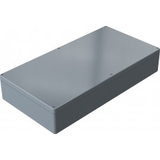 01316011, Aluminium Standard Series Grey Die Cast Aluminium Enclosure, IP66, IK09, Grey Lid, 600 x 310 x 110mm