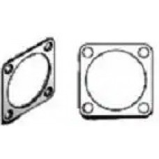 5204-0015-20, EMI Gaskets, Sheets, Absorbers & Shielding SI FLNG MNT GASKET Ag/Al FILL Sz 16,16S