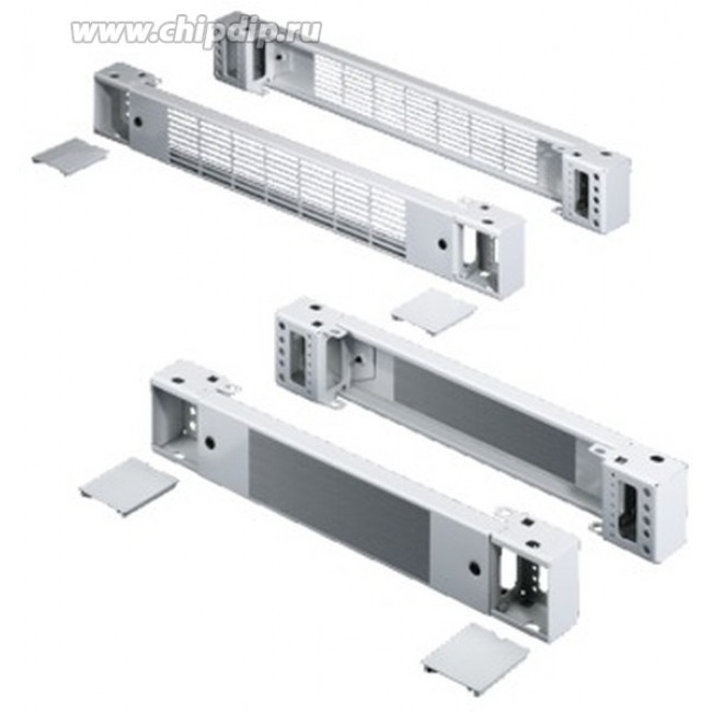 TS Элемент цоколя вентиляционный RAL7035 600x100 2шт 7825601 Rittal