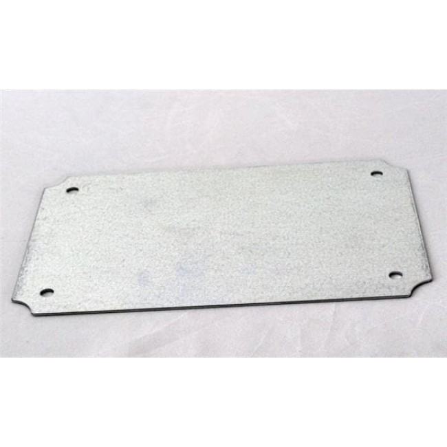 PTX11048, Electrical Enclosure Accessories Steel Internal Panel 7.05 x 5.08"