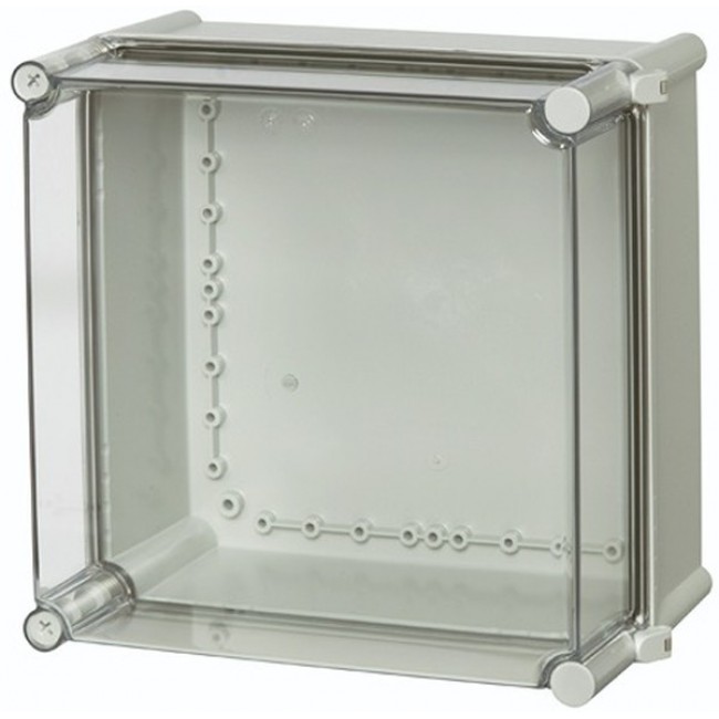 PC 2828 13 T-2FSH encl., PC Series Polycarbonate Enclosure for Use with Enclosures, 280 x 280 x 130mm