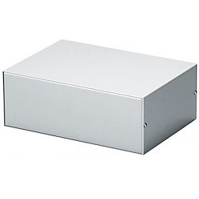 MB12-5-18, MB Series Silver Aluminium Enclosure, Silver Lid, 175 x 120 x 50mm