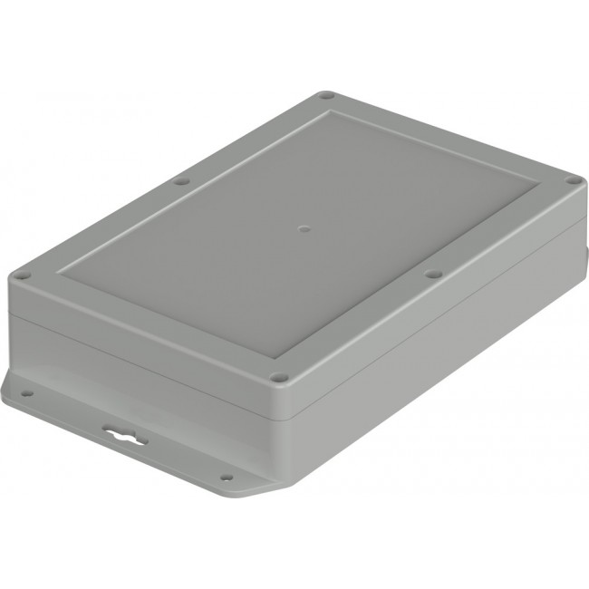 07821145 XT 211405 WL 7035, Euromas X Series Light Grey ABS Enclosure, IP66, IP68, IK07, Flanged, Light Grey Lid, 209.7 x 139.8 x 45.1mm