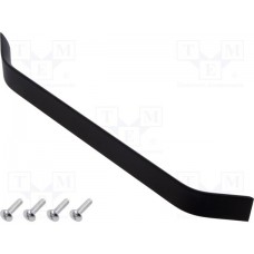 UA-00-337256-20M, Handle; aluminium; matt black; H: 26.5mm; L: 275mm; W: 25mm