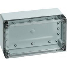 20150801, TG Series Grey Polycarbonate Enclosure, IP66, IP67, Grey Lid, 202 x 122 x 90mm