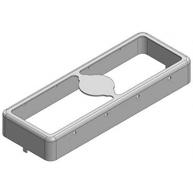 MS453-10F, 45.3 x 16.2 x 6mm Two-piece Drawn-Seamless RF Shield/EMI Shield FRAME (CRS)