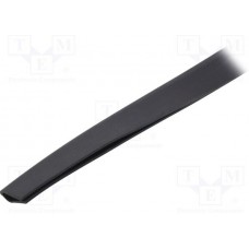 UT-5.6, Hole and edge shield; EPDM; L: 10m; black; H: 20mm; W: 10mm