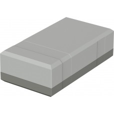 32154502 EG 1545, Elegant Series Light Grey, Agate Grey Polystyrene Enclosure, IP40, Light Grey Lid, 150 x 82 x 45mm