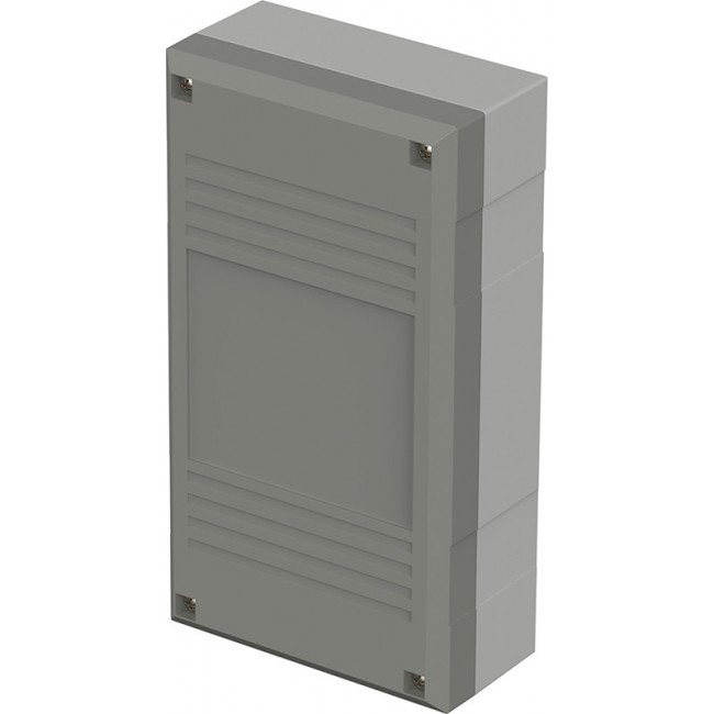 32154502 EG 1545, Elegant Series Light Grey, Agate Grey Polystyrene Enclosure, IP40, Light Grey Lid, 150 x 82 x 45mm