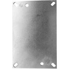 APF11, Plate, Aluminium, Grey, ILME Die-Cast Aluminium Alloy Enclosure (No. 11), 1.5 mm, 119 mm