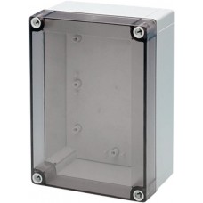 PCM 125/60 T ENCLOSURE, Enclosure MNX 130x60x130mm Light Grey / Smoked Grey Polycarbonate IP67