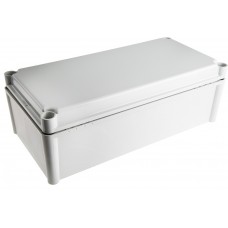 PC 3819 13 G ENCLOSURE, SOLID PC Series Grey Polycarbonate Enclosure, IP67, Grey Lid, 378 x 188 x 130mm