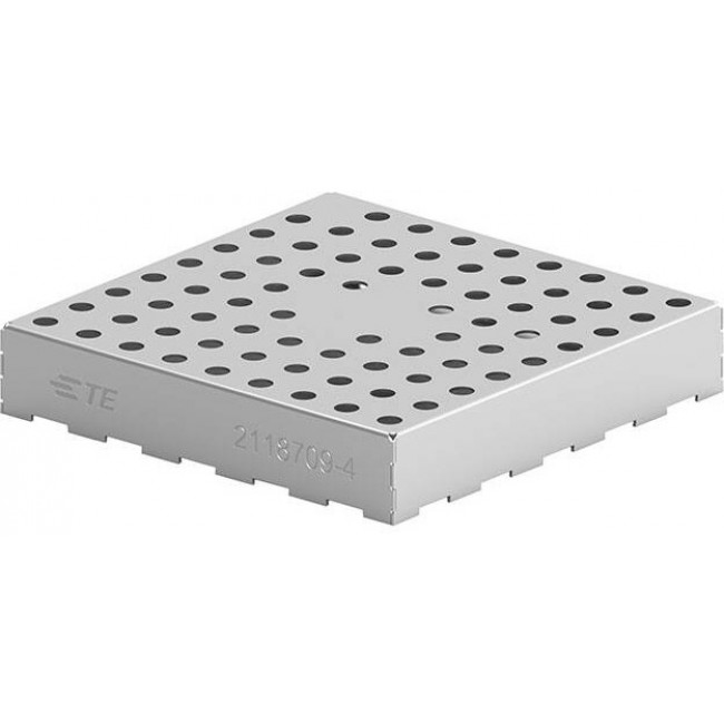 2118709-4, Board Mount EMI Enclosures 32 x 32 x 6mm One-piece Aluminum SMD