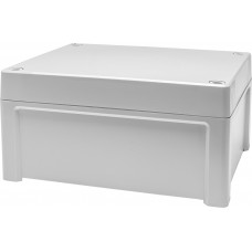 Grey Polycarbonate General Purpose Enclosure, IP65, Grey Lid, 201 x 163 x 98mm