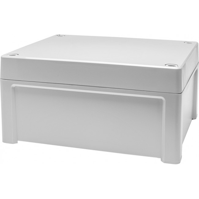 Grey Polycarbonate General Purpose Enclosure, IP65, Grey Lid, 201 x 163 x 98mm