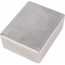 1590WK, Box Aluminum Unpainted Cover Included 4.921" L x 4.921" W (124.99mm x 124.99mm) X 3.110" (79.00mm)