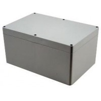 1554VB2GY, Enclosures, Boxes, & Cases General Enclosure - Grey/Grey Lid - 9.4 x 6.3 x 4.7in - Polycarbonate - N4X